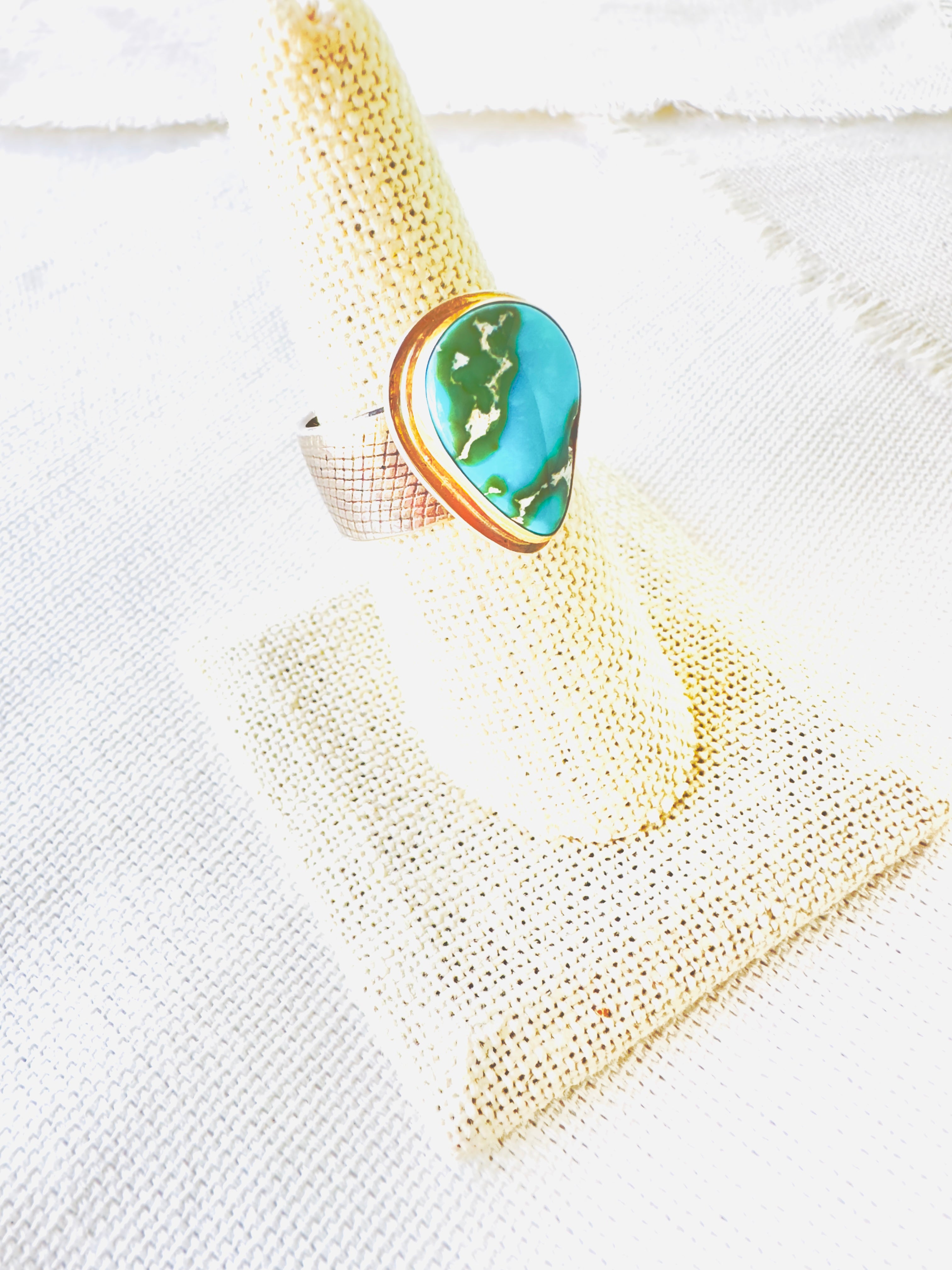 Sonoran Gold Turquoise Ring