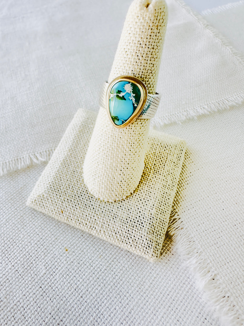 Sonoran Gold Turquoise Ring