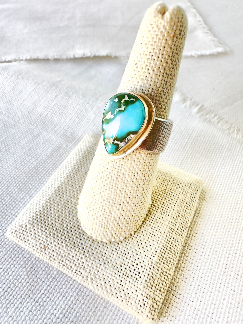 Sonoran Gold Turquoise Ring