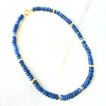 Elegant Blue Kyantite Beaded Necklace