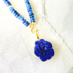 Elegant Blue Gemstone Pendant
