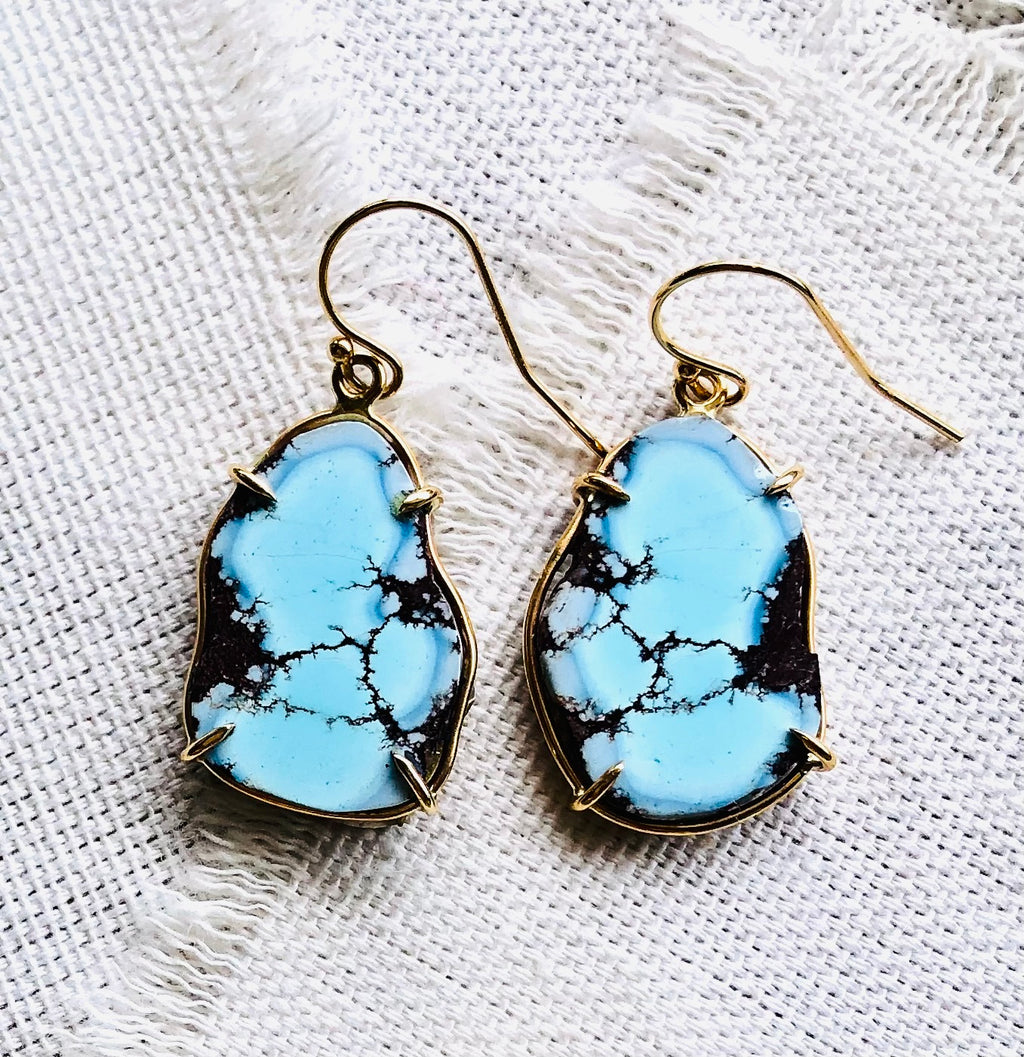 Kazakhstan Turquoise Earrings