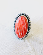 Red Spiny Oyster Shell Ring