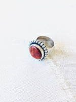 Orange Spiny Oyster Shell Ring